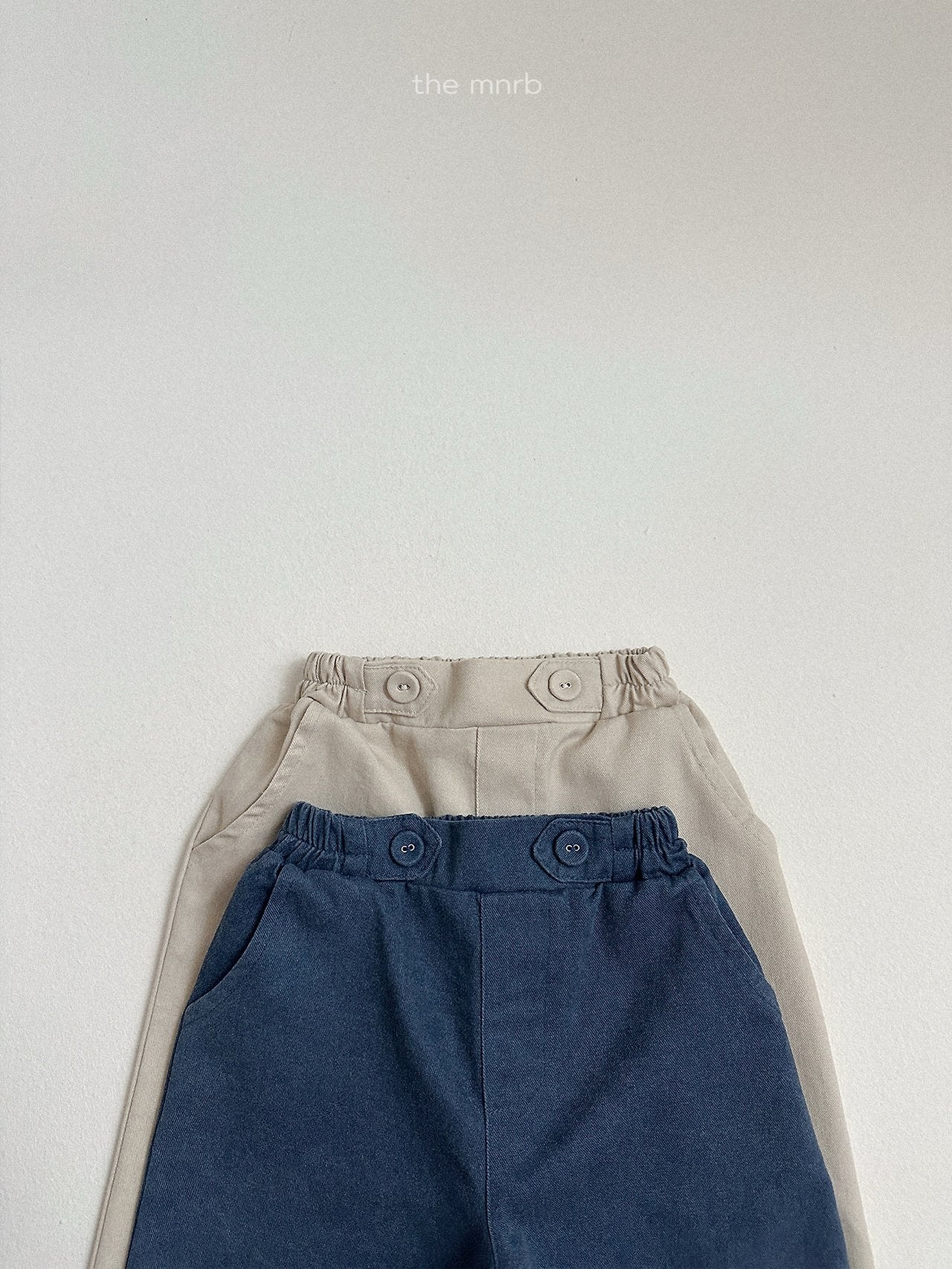 ［minirobe］Garment Twill Pants