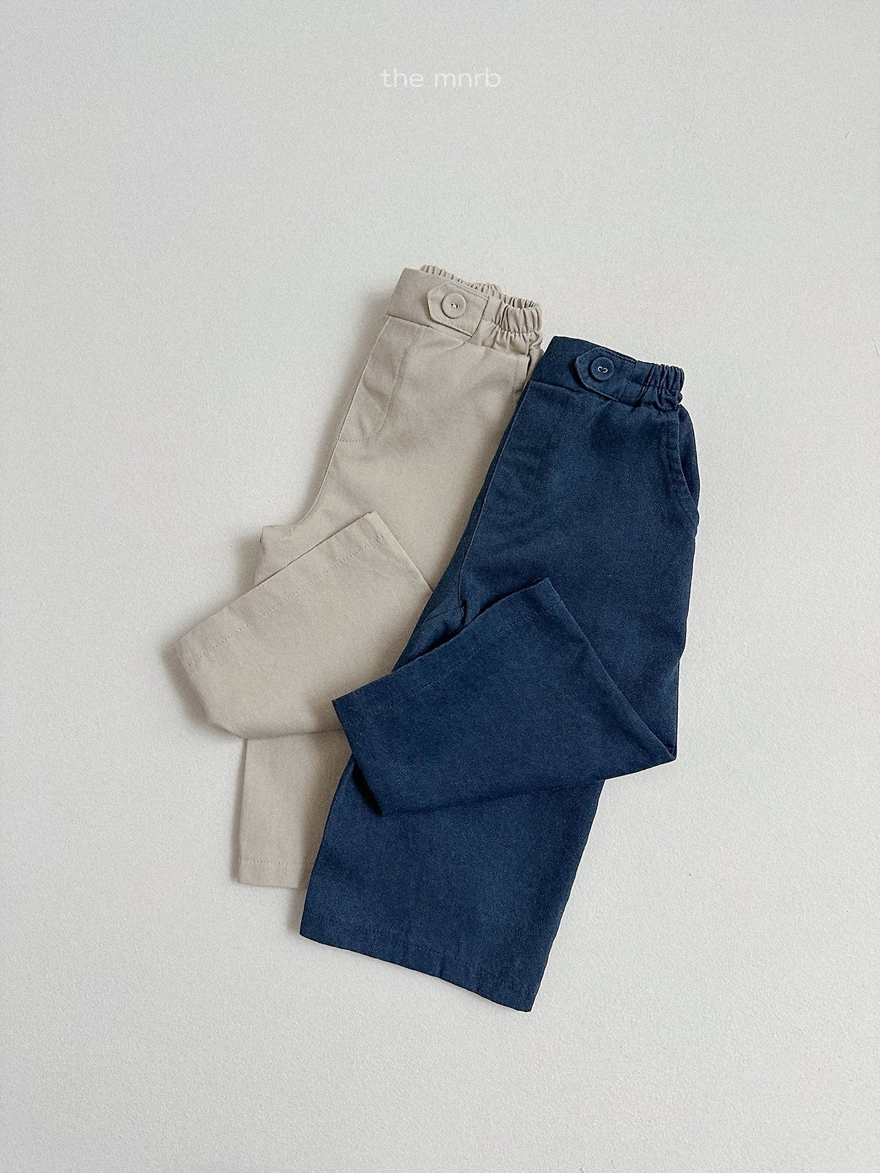 ［minirobe］Garment Twill Pants