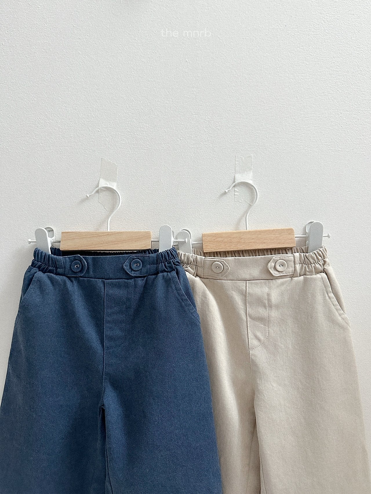 ［minirobe］Garment Twill Pants