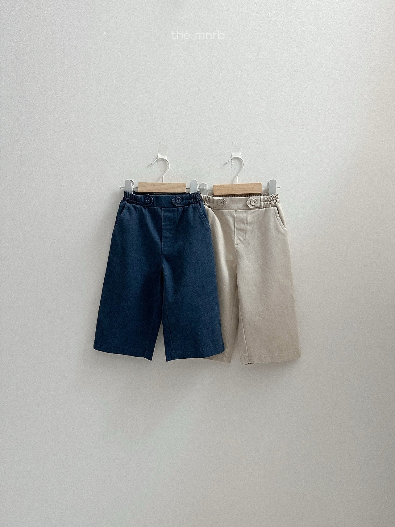 ［minirobe］Garment Twill Pants
