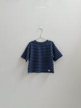 ［minirobe］Cozy Stripe 7/4 Tee