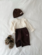 ［minirobe］Corduroy Capri Pants