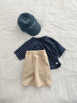 ［minirobe］Corduroy Capri Pants
