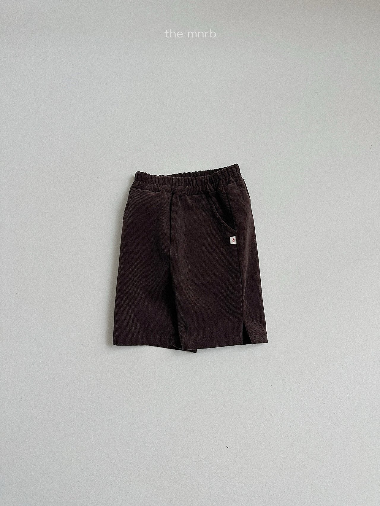 ［minirobe］Corduroy Capri Pants