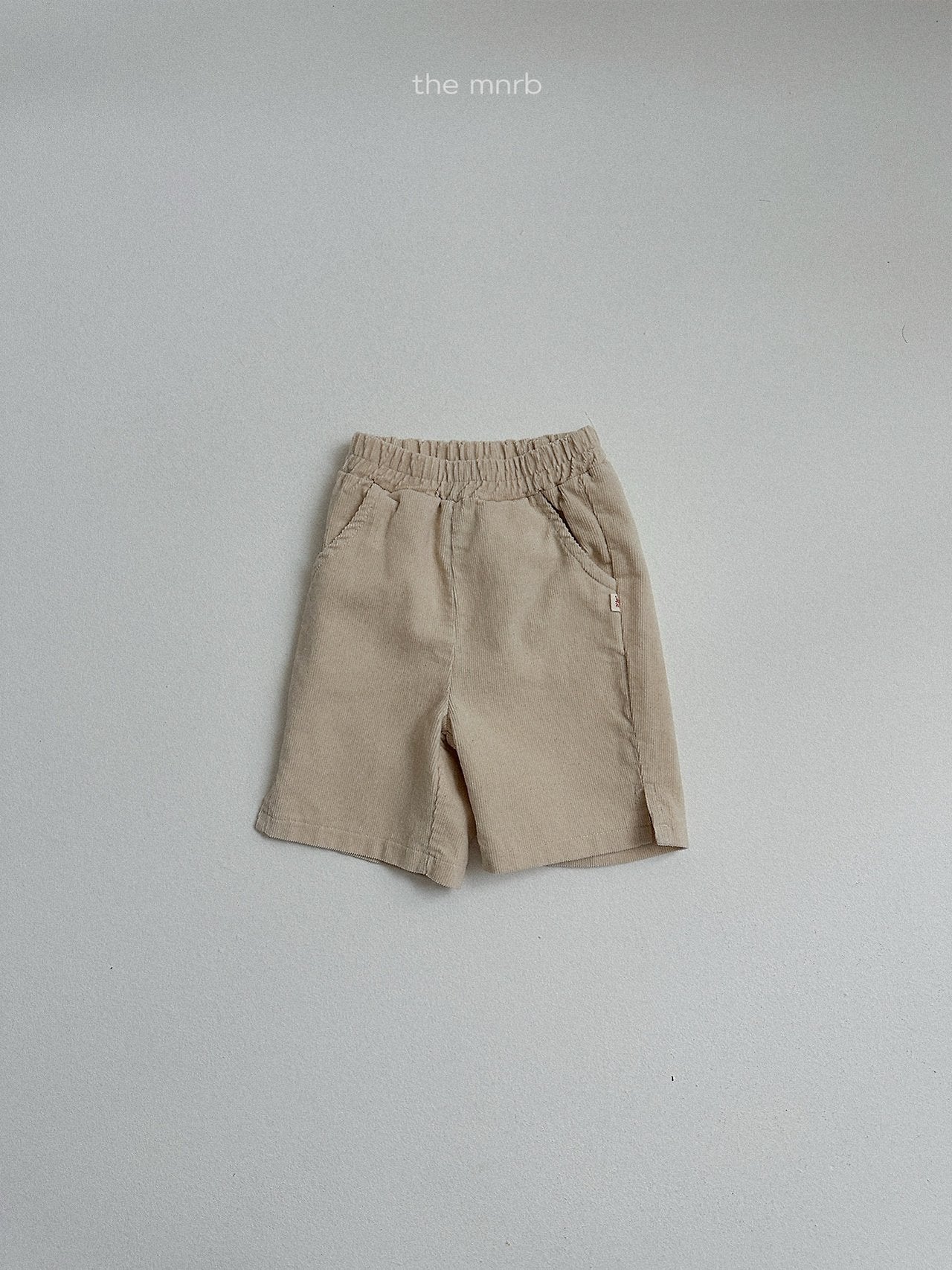 ［minirobe］Corduroy Capri Pants