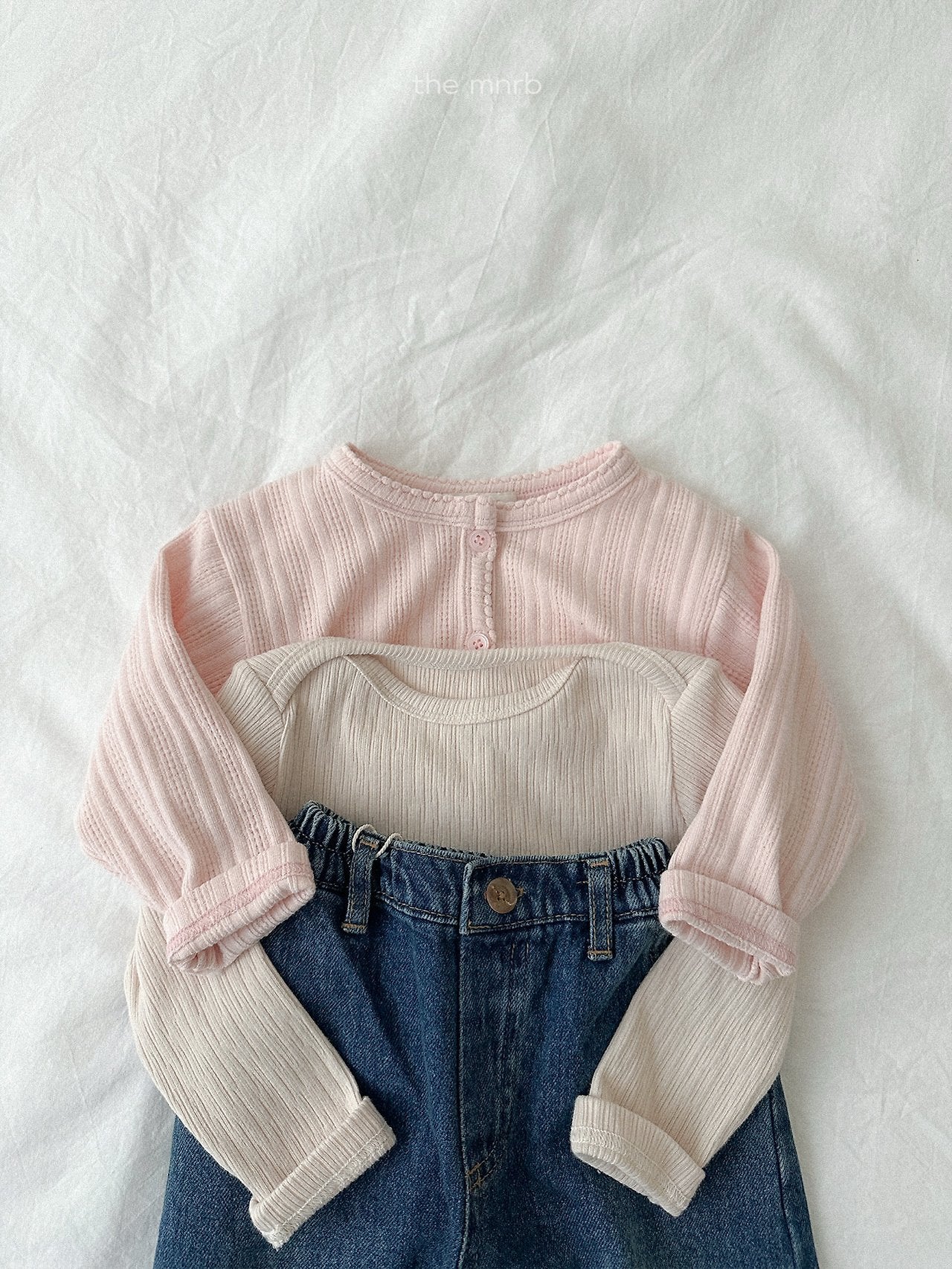 ［minirobe］Critic Rib Tee