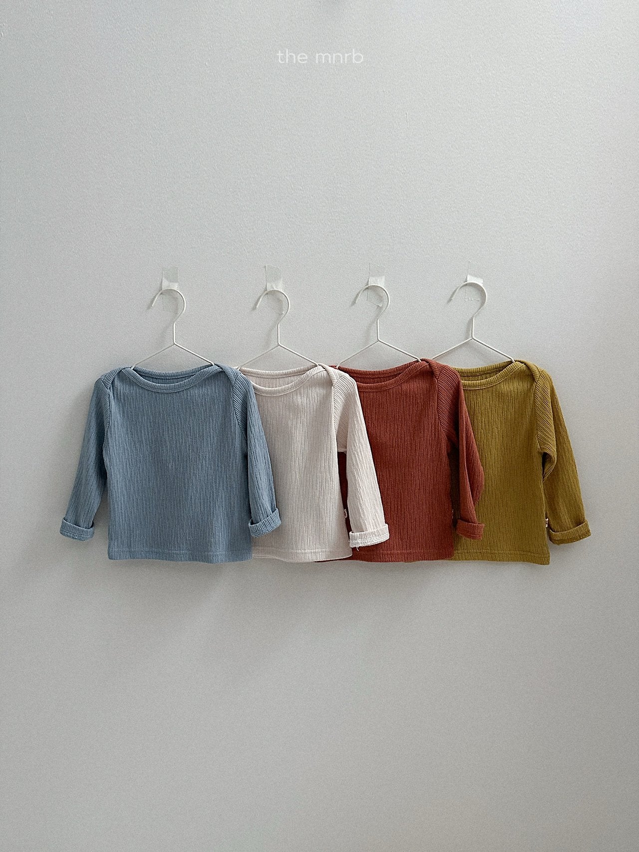 ［minirobe］Critic Rib Tee