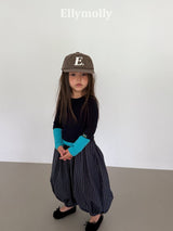 ［ELLY MOLLY］Autumn grid balloon pants