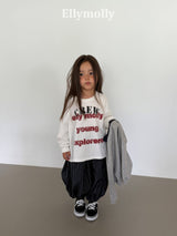 ［ELLY MOLLY］Autumn grid balloon pants