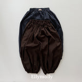 ［ELLY MOLLY］Autumn grid balloon pants