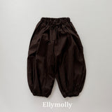 ［ELLY MOLLY］Autumn grid balloon pants