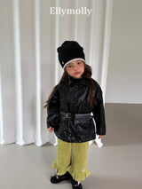 ［ELLY MOLLY］Frill warm pants