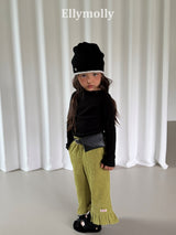［ELLY MOLLY］Frill warm pants