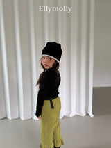 ［ELLY MOLLY］Frill warm pants