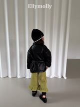 ［ELLY MOLLY］Frill warm pants
