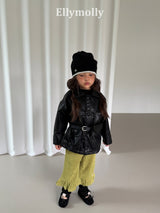 ［ELLY MOLLY］Frill warm pants