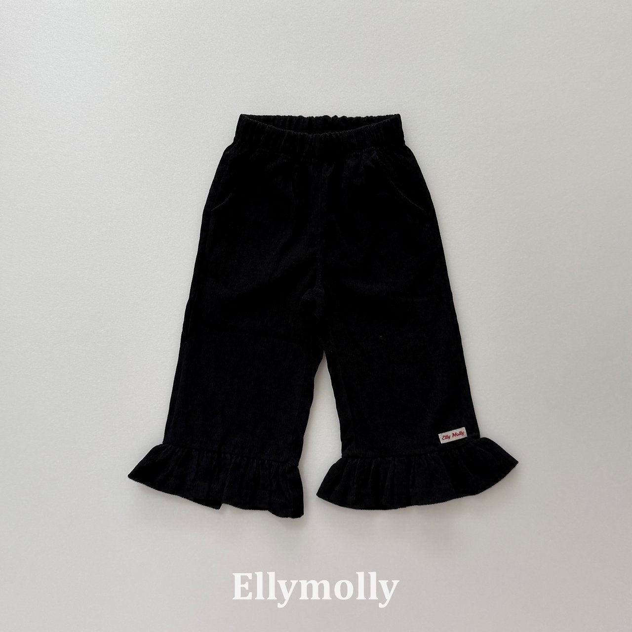 ［ELLY MOLLY］Frill warm pants