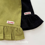 ［ELLY MOLLY］Frill warm pants