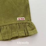 ［ELLY MOLLY］Frill warm pants
