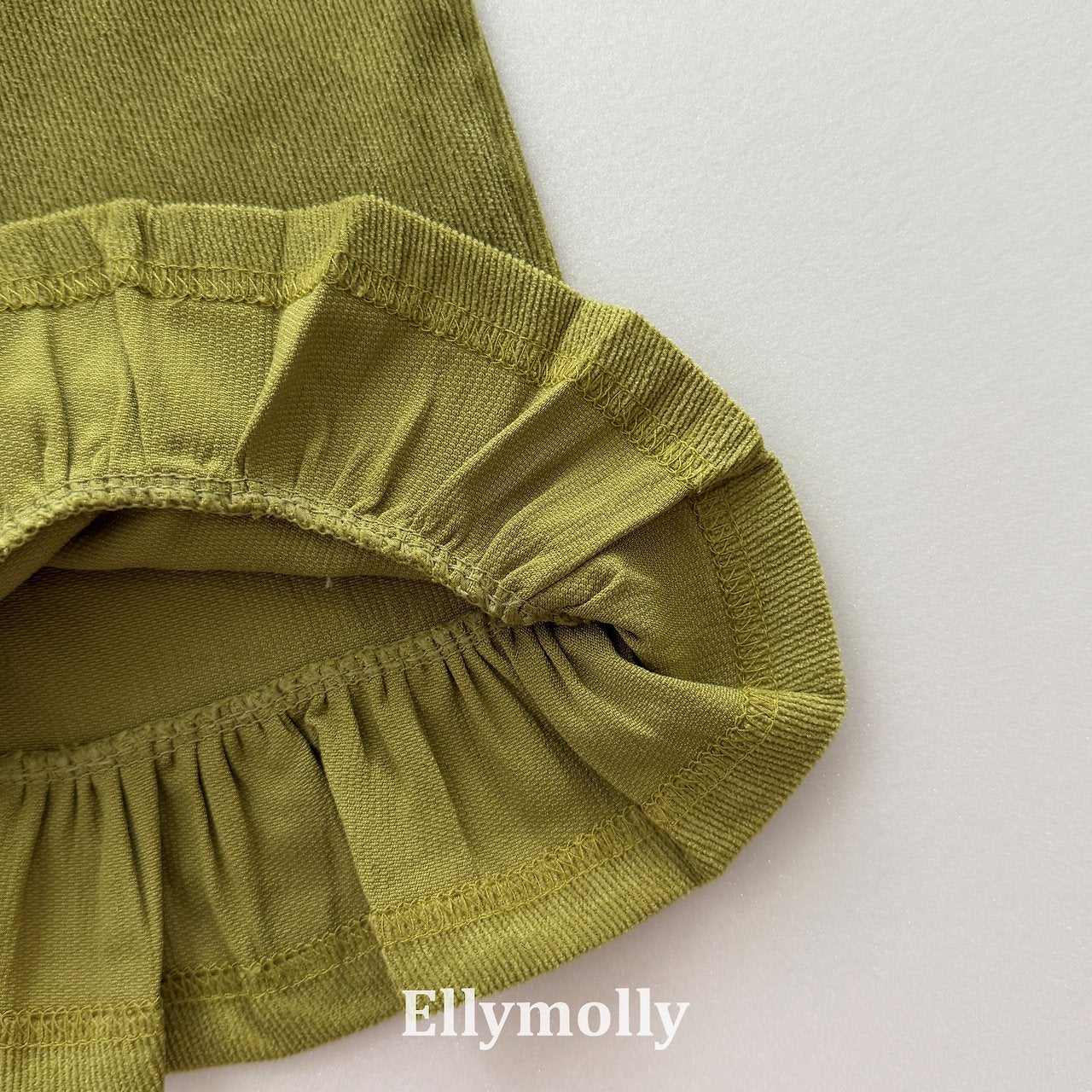 ［ELLY MOLLY］Frill warm pants