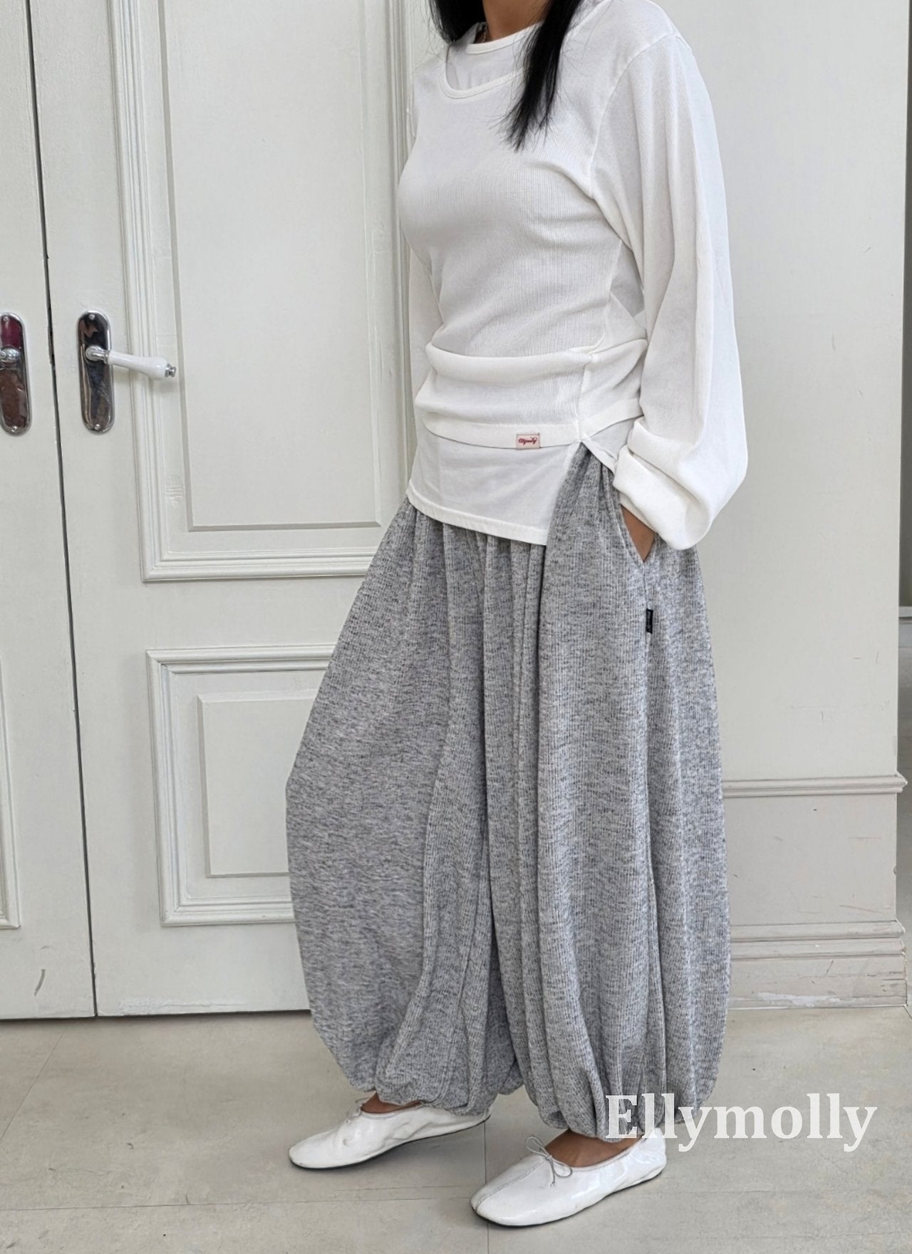 ［ELLY MOLLY］Bicky balloon pants (kids & mom)