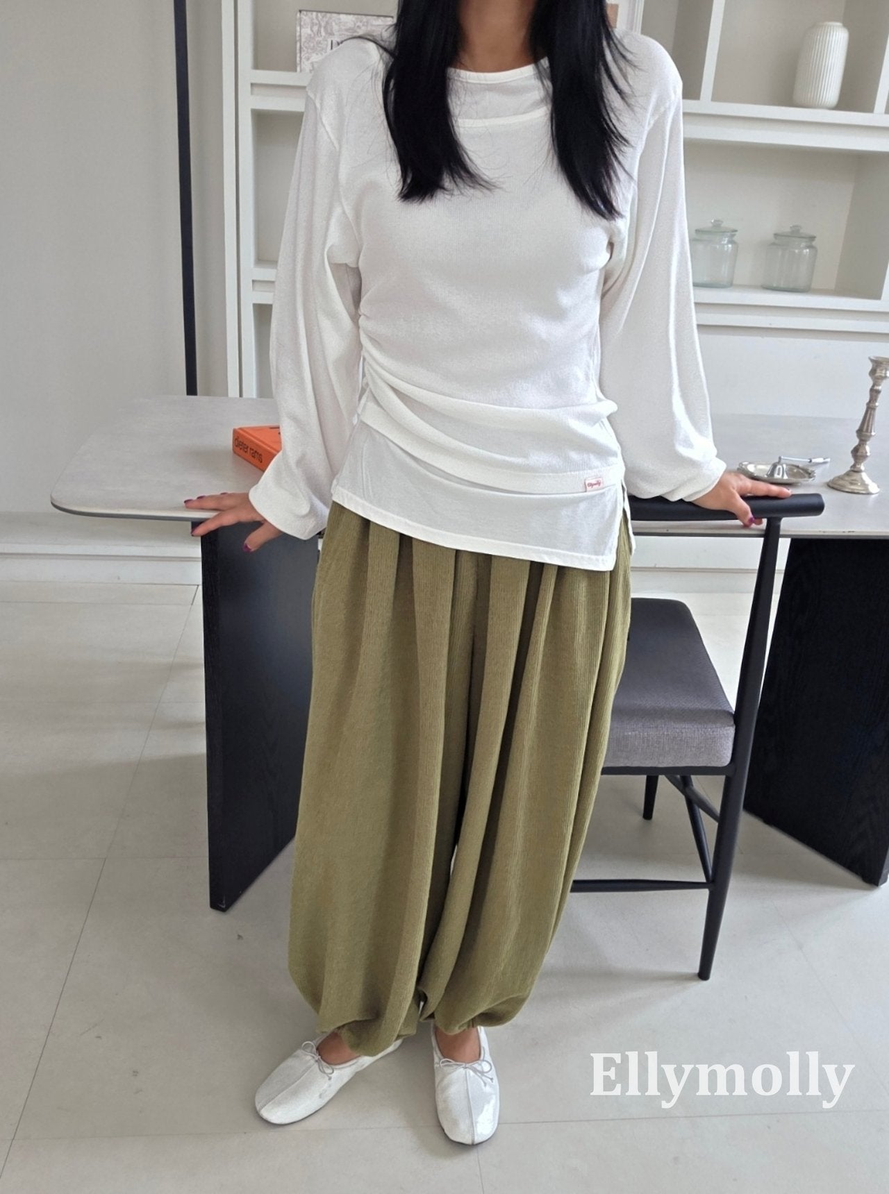 ［ELLY MOLLY］Bicky balloon pants (kids & mom)