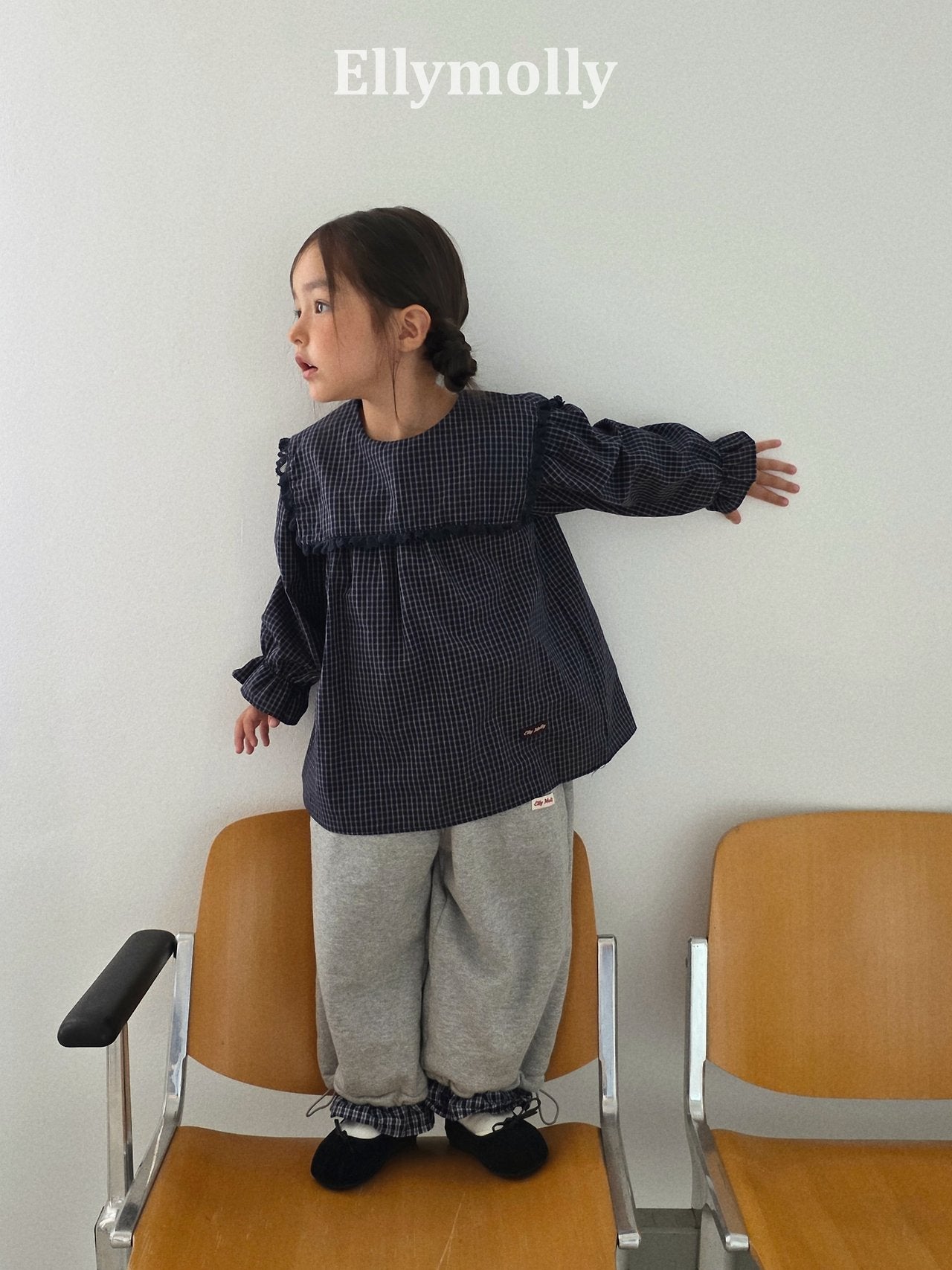 ［ELLY MOLLY］Hash combination pants
