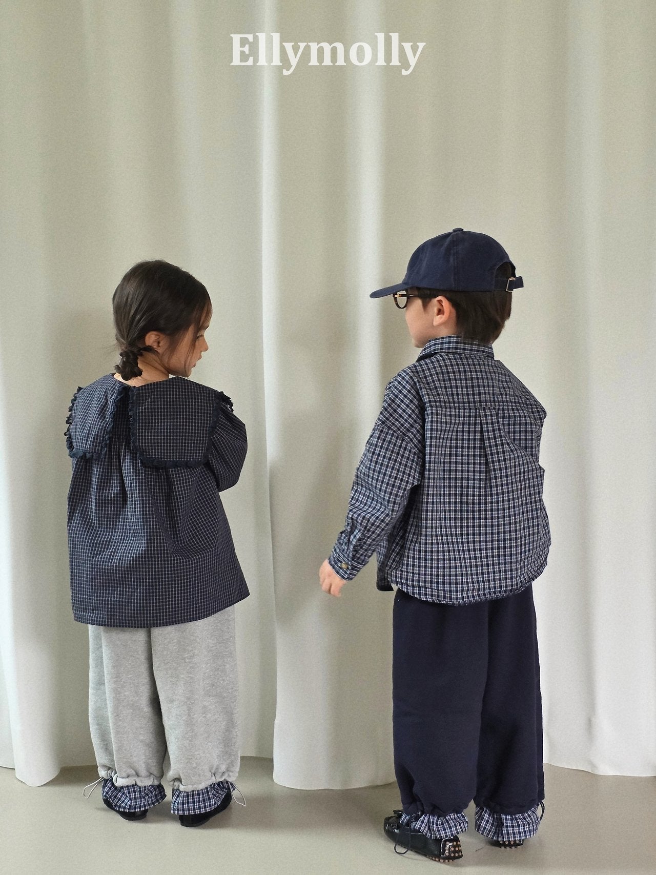 ［ELLY MOLLY］Hash combination pants