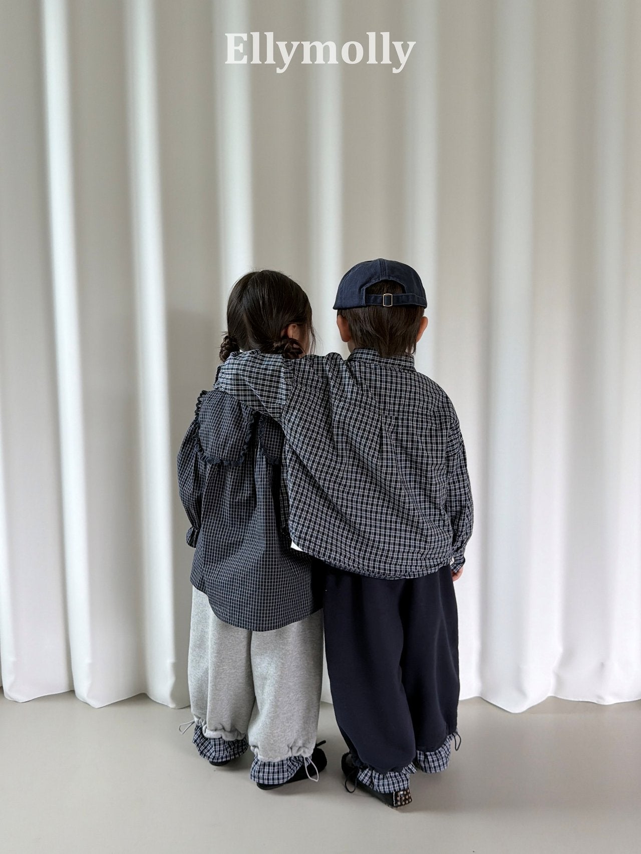 ［ELLY MOLLY］Hash combination pants