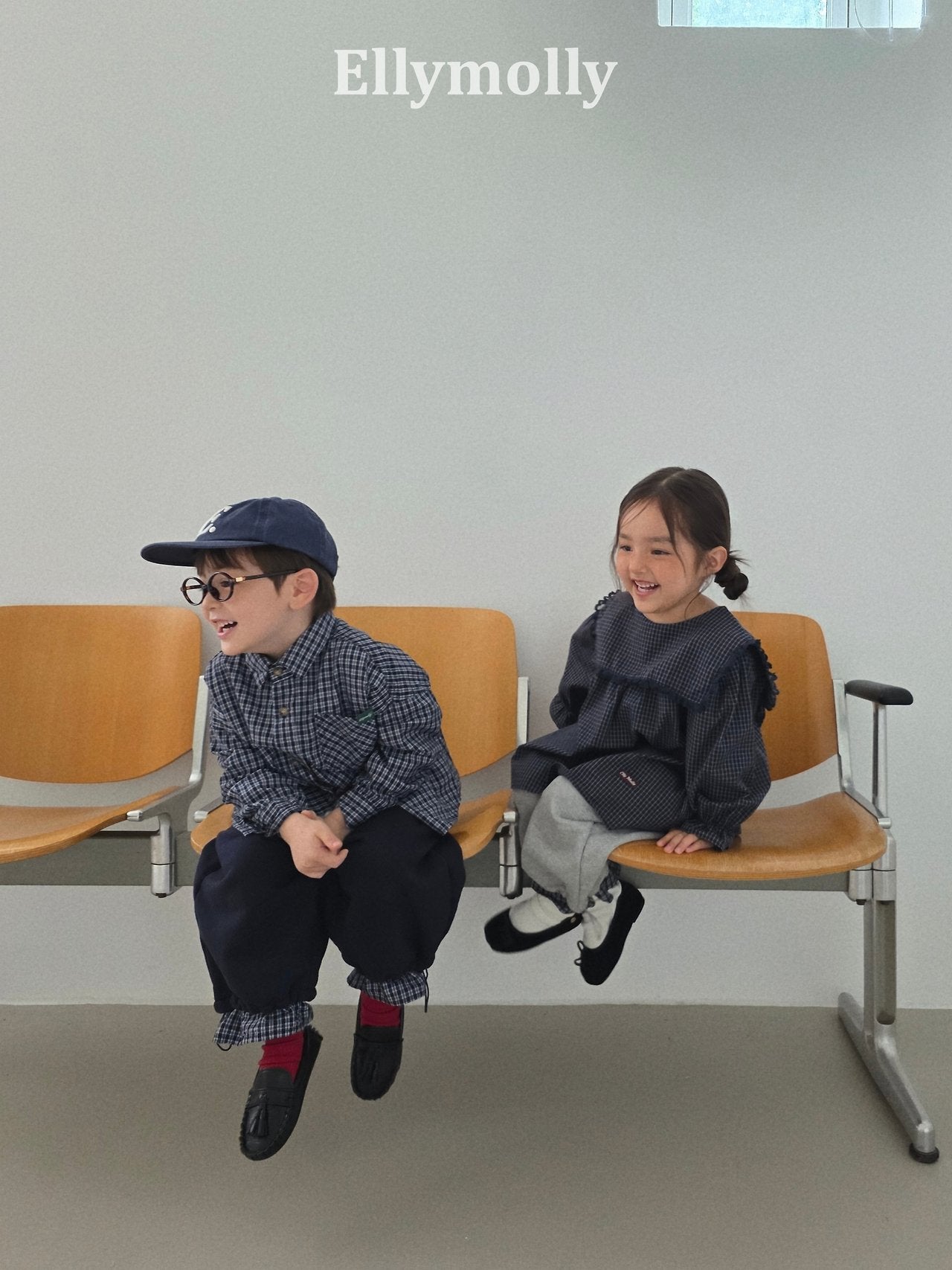 ［ELLY MOLLY］Hash combination pants