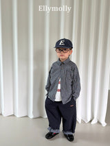 ［ELLY MOLLY］Hash combination pants