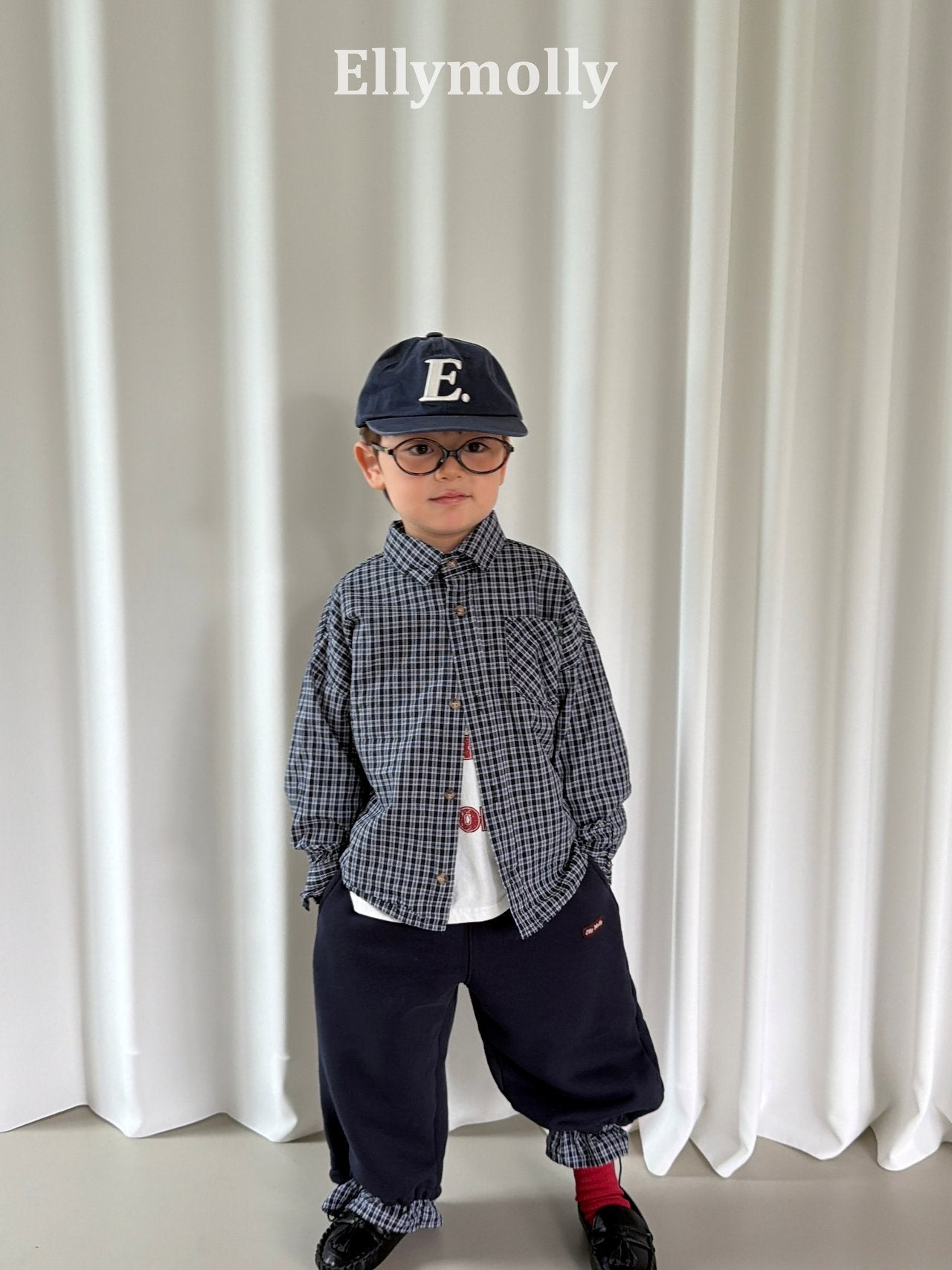 ［ELLY MOLLY］Hash combination pants