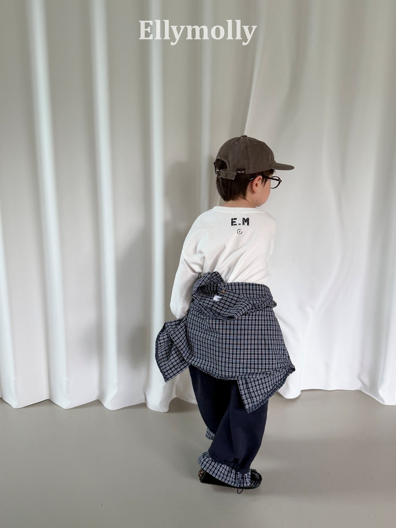 ［ELLY MOLLY］Hash combination pants
