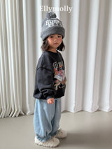 ［ELLY MOLLY］Cottage lace jogger pants