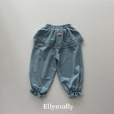 ［ELLY MOLLY］Cottage lace jogger pants