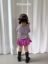［ELLY MOLLY］Vivi frill corduroy pants