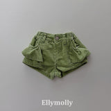 ［ELLY MOLLY］Vivi frill corduroy pants