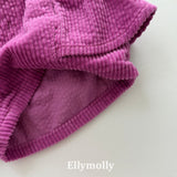 ［ELLY MOLLY］Vivi frill corduroy pants