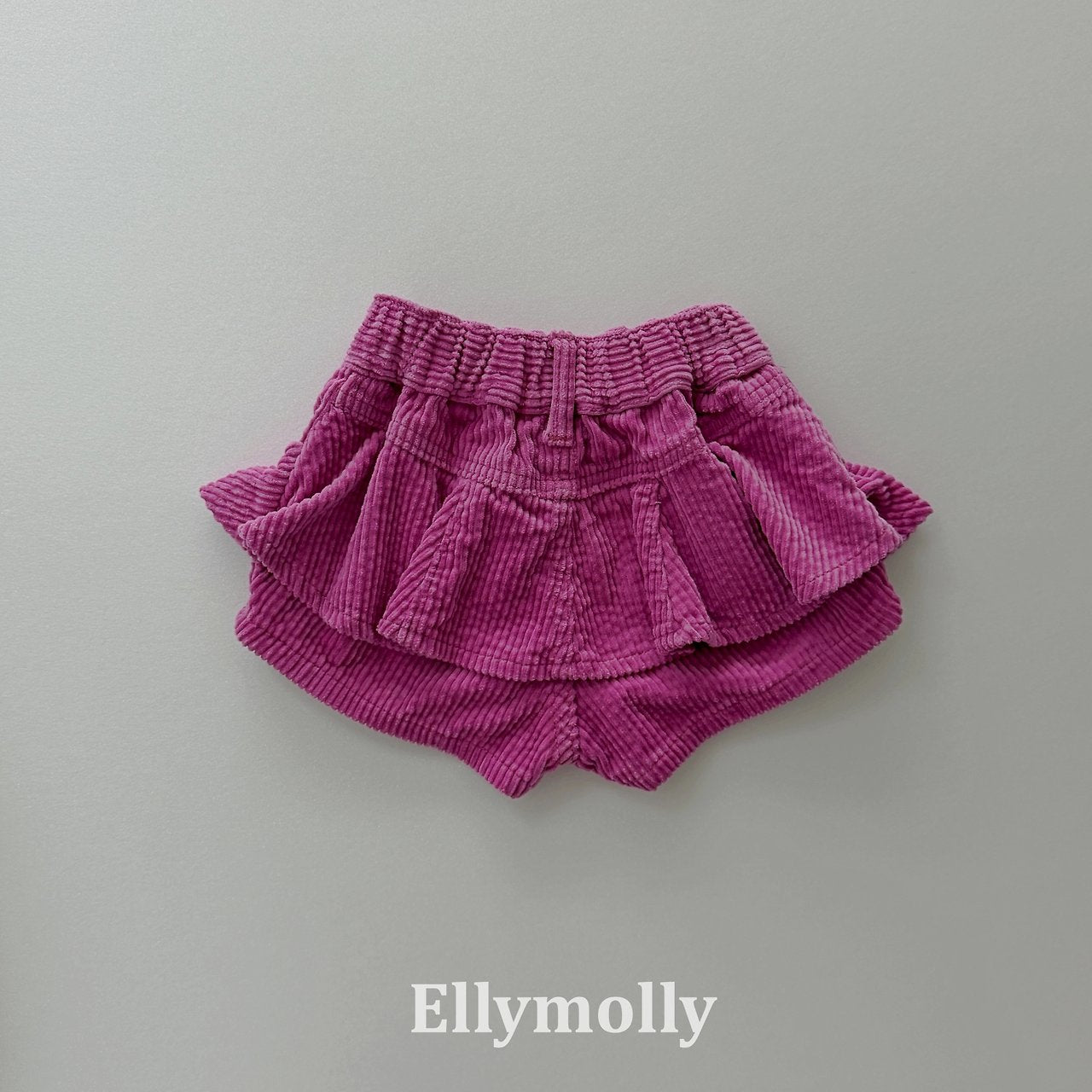 ［ELLY MOLLY］Vivi frill corduroy pants