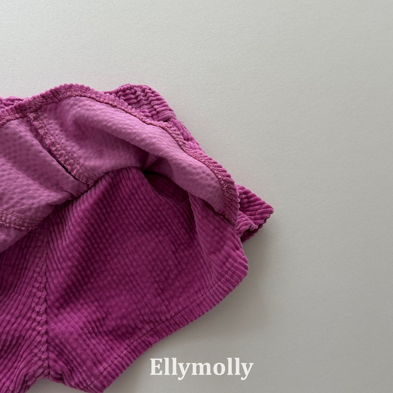 ［ELLY MOLLY］Vivi frill corduroy pants