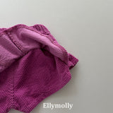 ［ELLY MOLLY］Vivi frill corduroy pants