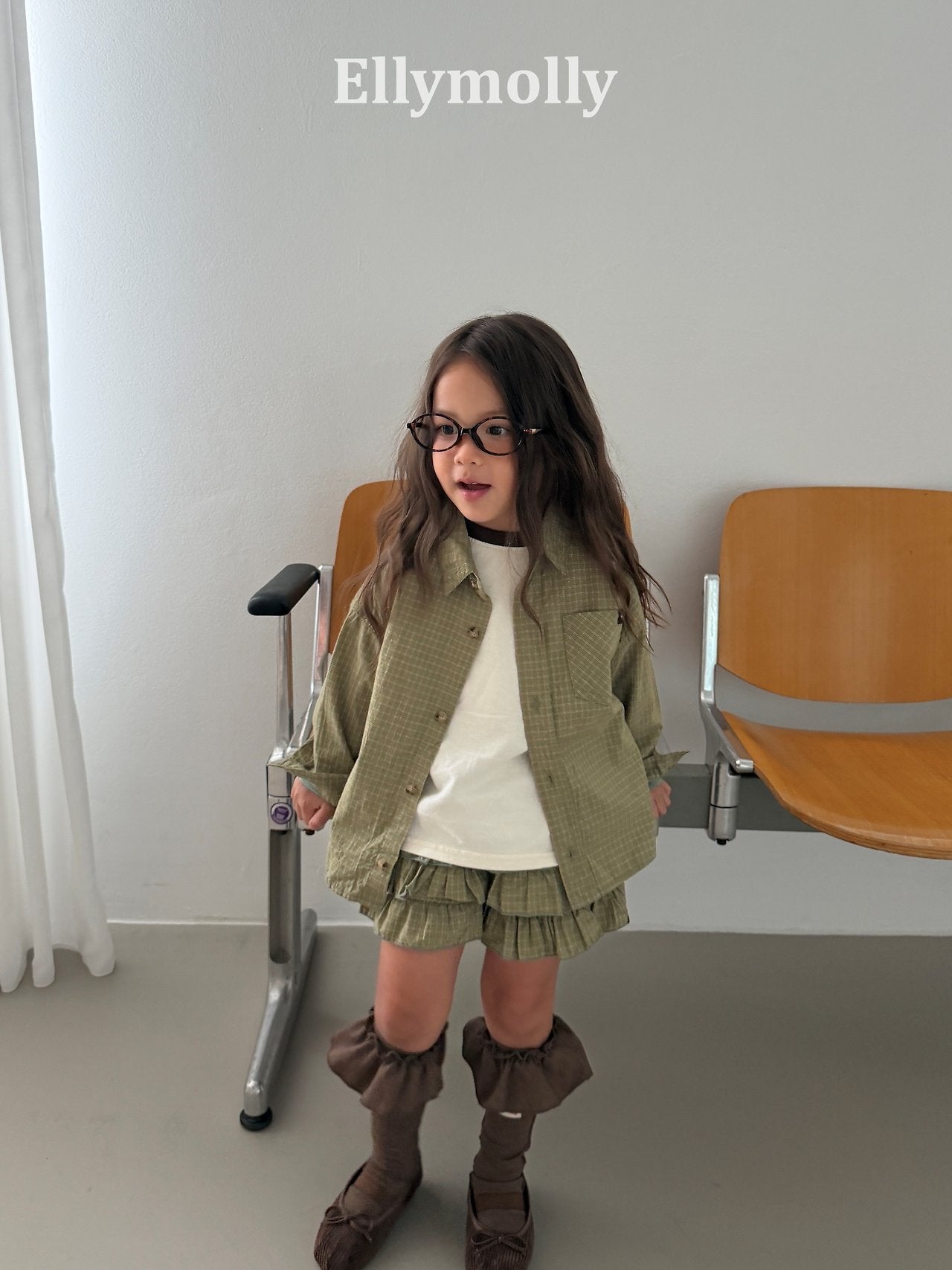 ［ELLY MOLLY］Maison cancan check pants