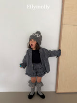 ［ELLY MOLLY］Maison cancan check pants