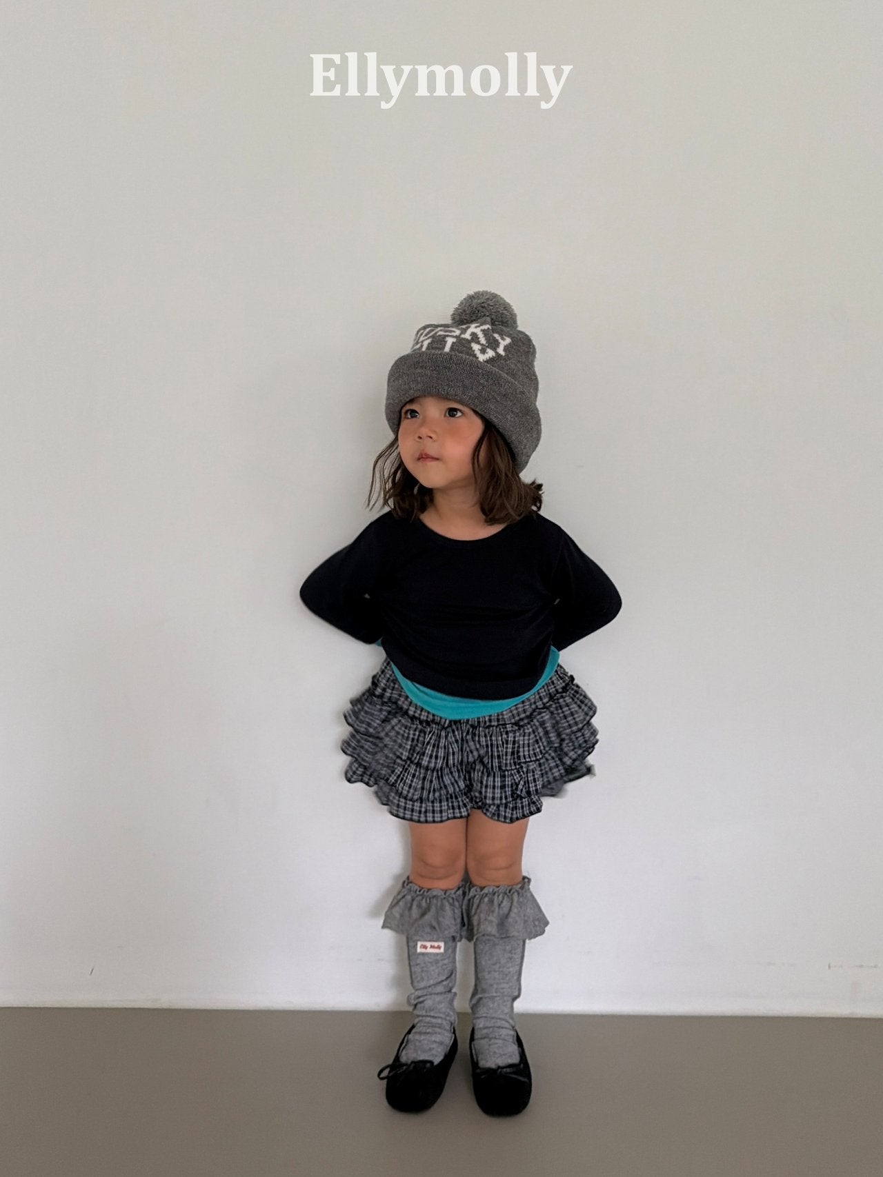 ［ELLY MOLLY］Maison cancan check pants