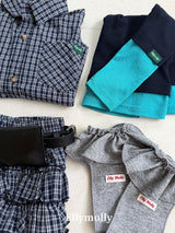 ［ELLY MOLLY］Maison cancan check pants