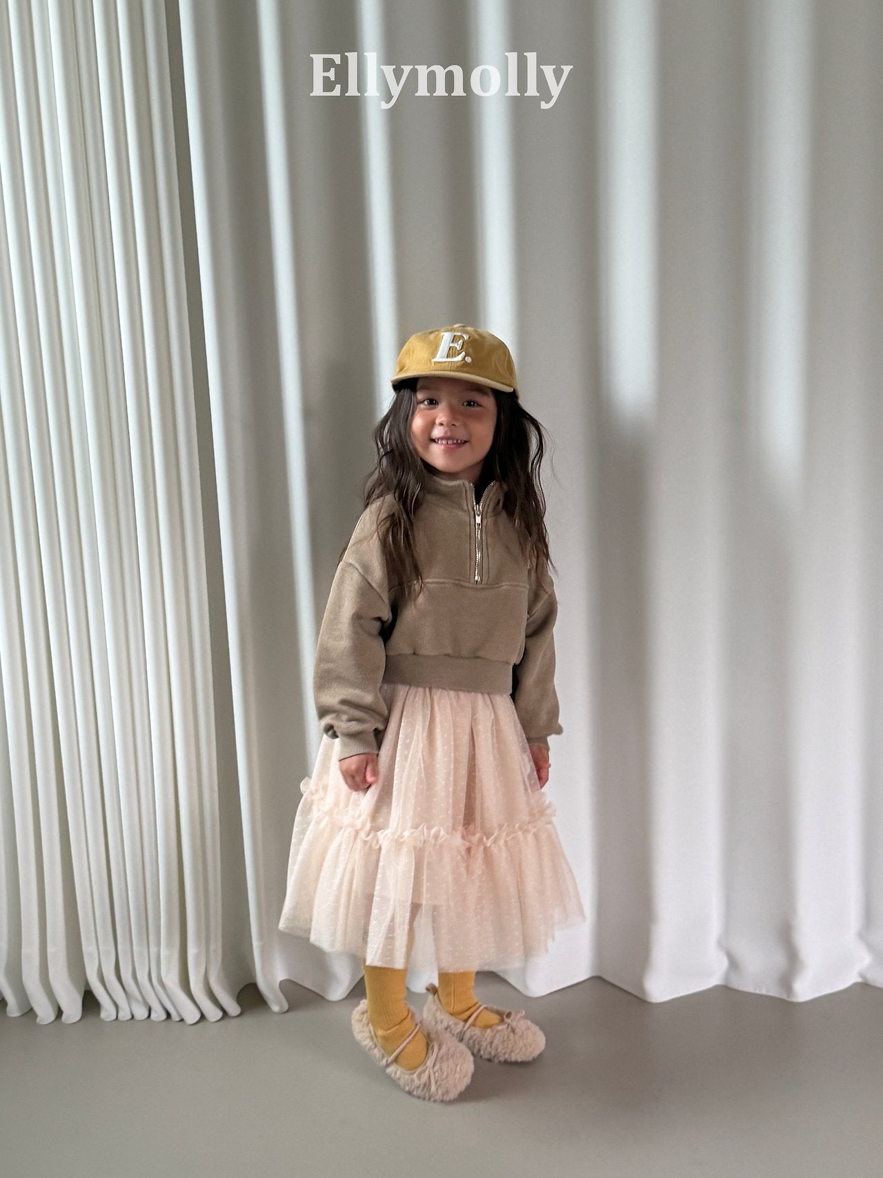 ［ELLY MOLLY］Solla shasha skirt