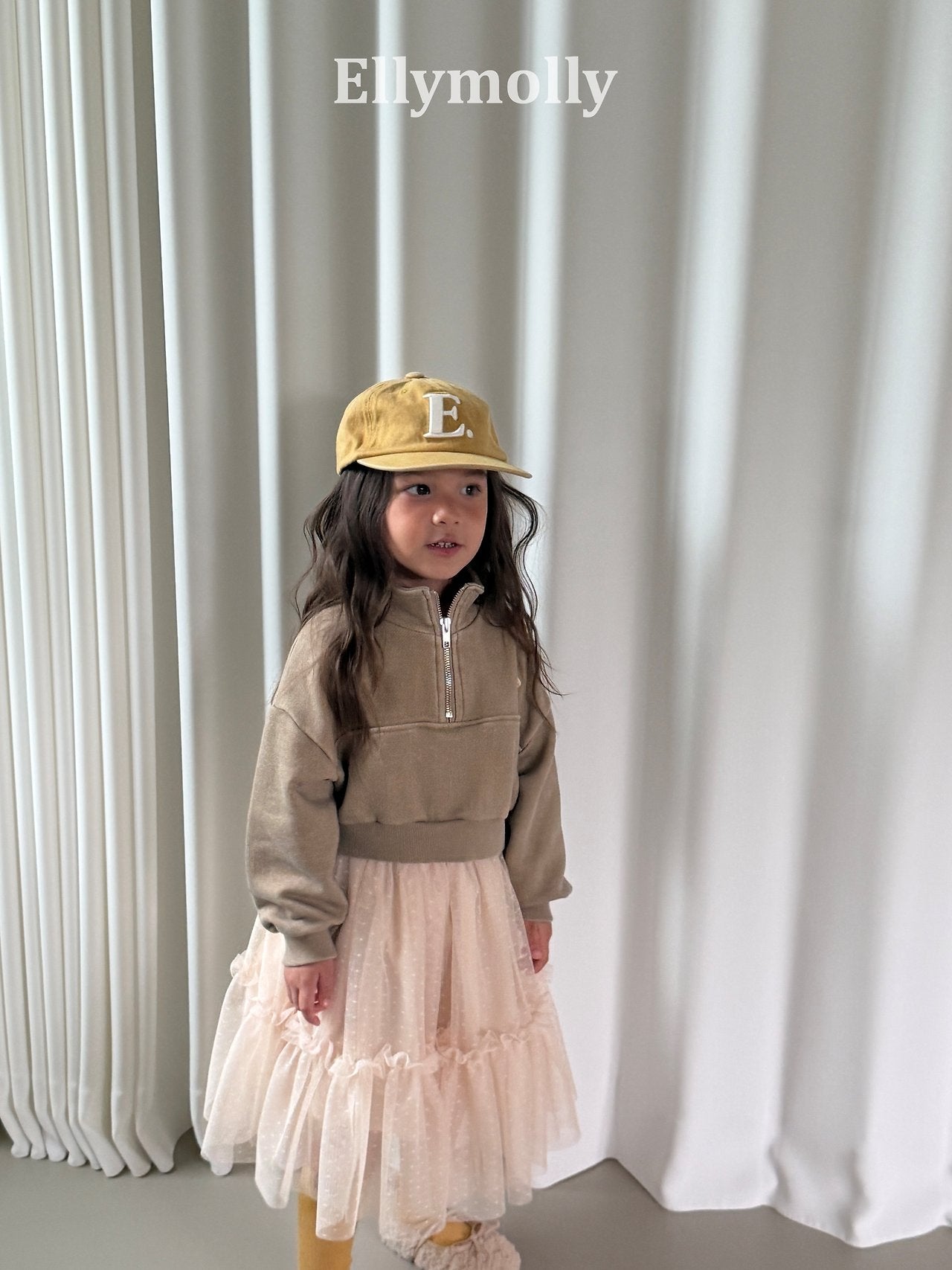 ［ELLY MOLLY］Solla shasha skirt