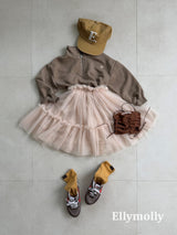 ［ELLY MOLLY］Solla shasha skirt