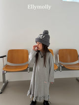 ［ELLY MOLLY］Long frill one-piece (kids & mom)