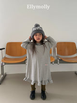 ［ELLY MOLLY］Long frill one-piece (kids & mom)